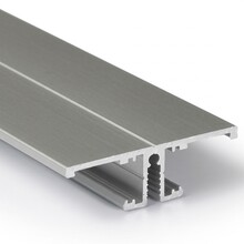 LED updown wandprofiel inclusief afdekking 13,5mm x 40mm- UpDown02ALU