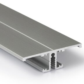 LED updown wandprofiel inclusief afdekking 13,5mm x 40mm- UpDown02ALU