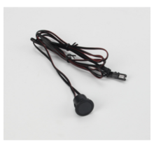 LED inbouw sensor touch dimmer voor enkel kleurige LED strips 12V 48W / 24V 96W - STD004A ZWART
