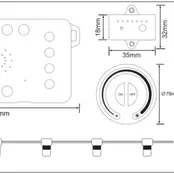 Professionele TUYA LED strips traptrede aansturing met afstandsbediening - tot 16 treden - complete controller kit