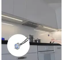 Inbouw LED touch dimmer voor enkel kleurige LED strips - STD008