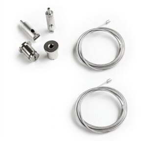 Kabel ophangsysteem ALU kabel ophangsysteem voor LED profiel, 318ALU, 318WIT, 318ZWART, 302ALU, 302WIT, 302Zwart- kabels voor LED profiel - ALU