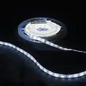 LED Strip 24 Volt 6000k Koud Wit 6W 630lm/meter 60 Led/m  IP65 10M Rol