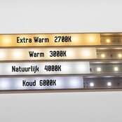 LED Strip 24 Volt 4000k Natuurlijk Wit 9,6W 1020lm/meter 120 Led/m IP20 50M Rol
