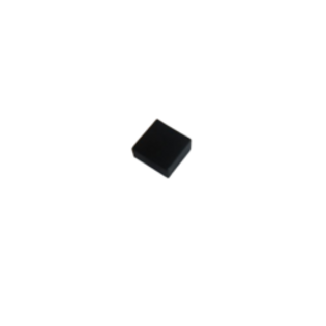 Zwarte eindkap neonflex 4 x 8mm met kabeldoorvoer zwart - 1 stuk
