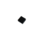 Luksus LED profiel eindkapjes Zwarte eindkap neonflex 4 x 8mm met kabeldoorvoer zwart - 1 stuk