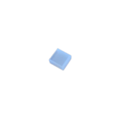 Eindkap neonflex 4 x 8mm zonder kabeldoorvoer wit/opaal - 1 stuk