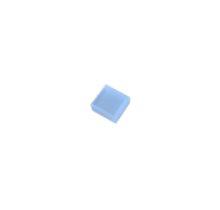 Eindkap neonflex 4 x 8mm zonder kabeldoorvoer wit/opaal - 1 stuk