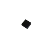 Zwarte eindkap neonflex 4 x 8mm zonder kabeldoorvoer zwart - 1 stuk