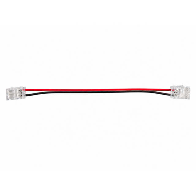 COB LED strip connector 2 zijdig - soldeervrij - klik connector - 8mm COB - IP65