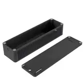 LED voeding - trafobox -  en controller behuizing voor plafondmontage 260 x 110 x 57 mm (l x b x h) - LEDvoedingbox-L - Zwart