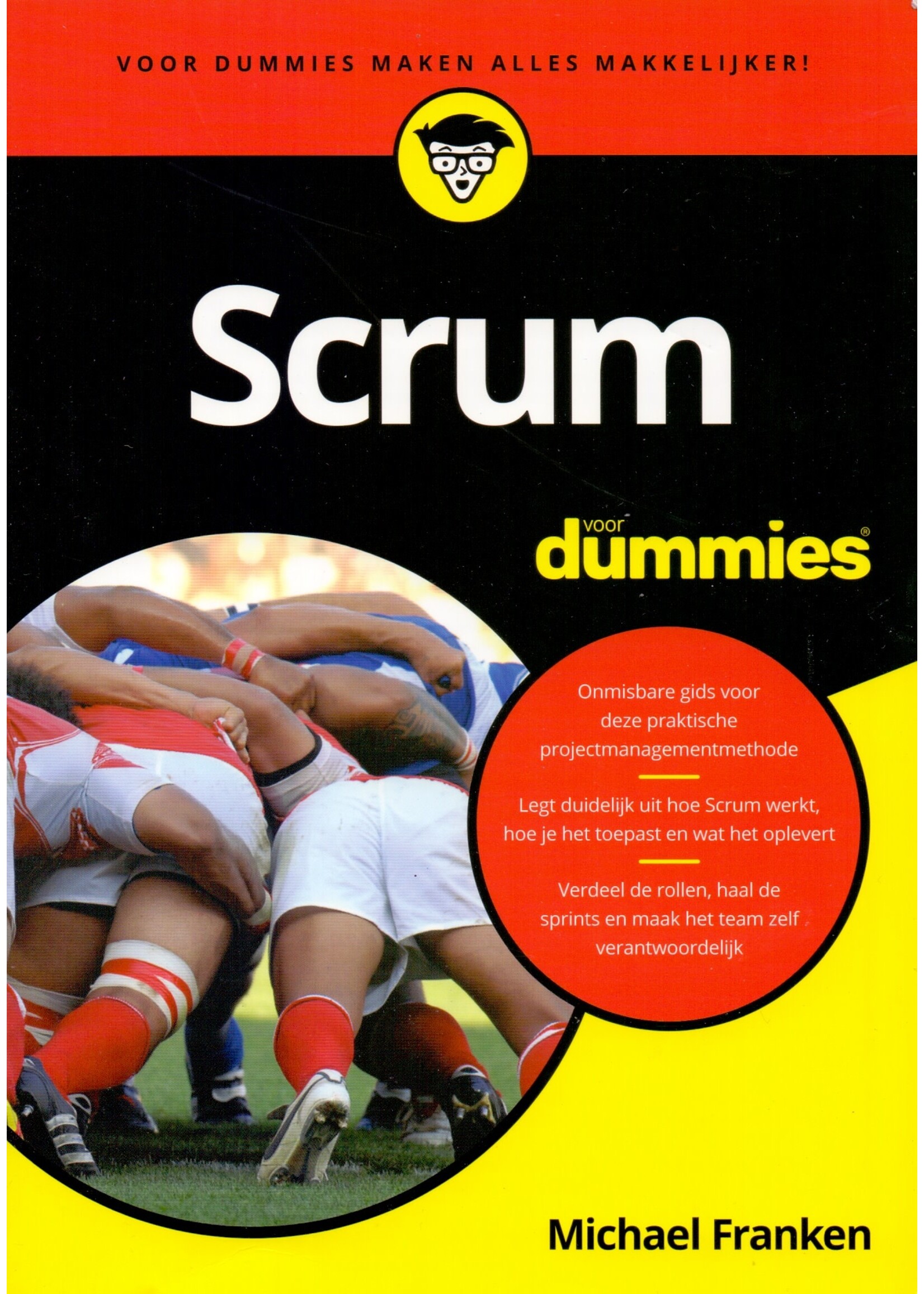 Boek Scrum voor Dummies - Michael Franken - Voor Dummies - 9789045350301
