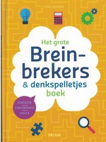 Boek Het grote breinbrekers & denkspelletjes boek, Pierre Berloquin, Deltas, 9789044754810