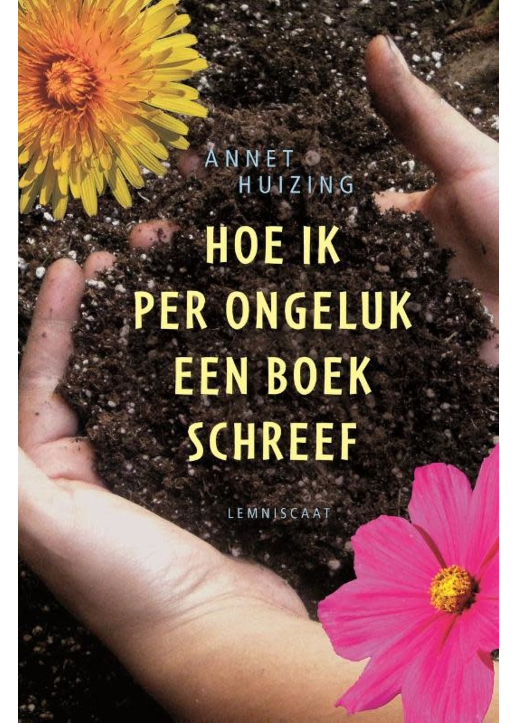 Boek Hoe ik per ongeluk een boek schreef, Annet Huizing, Lemniscaat uitgeverij, 9789047701590