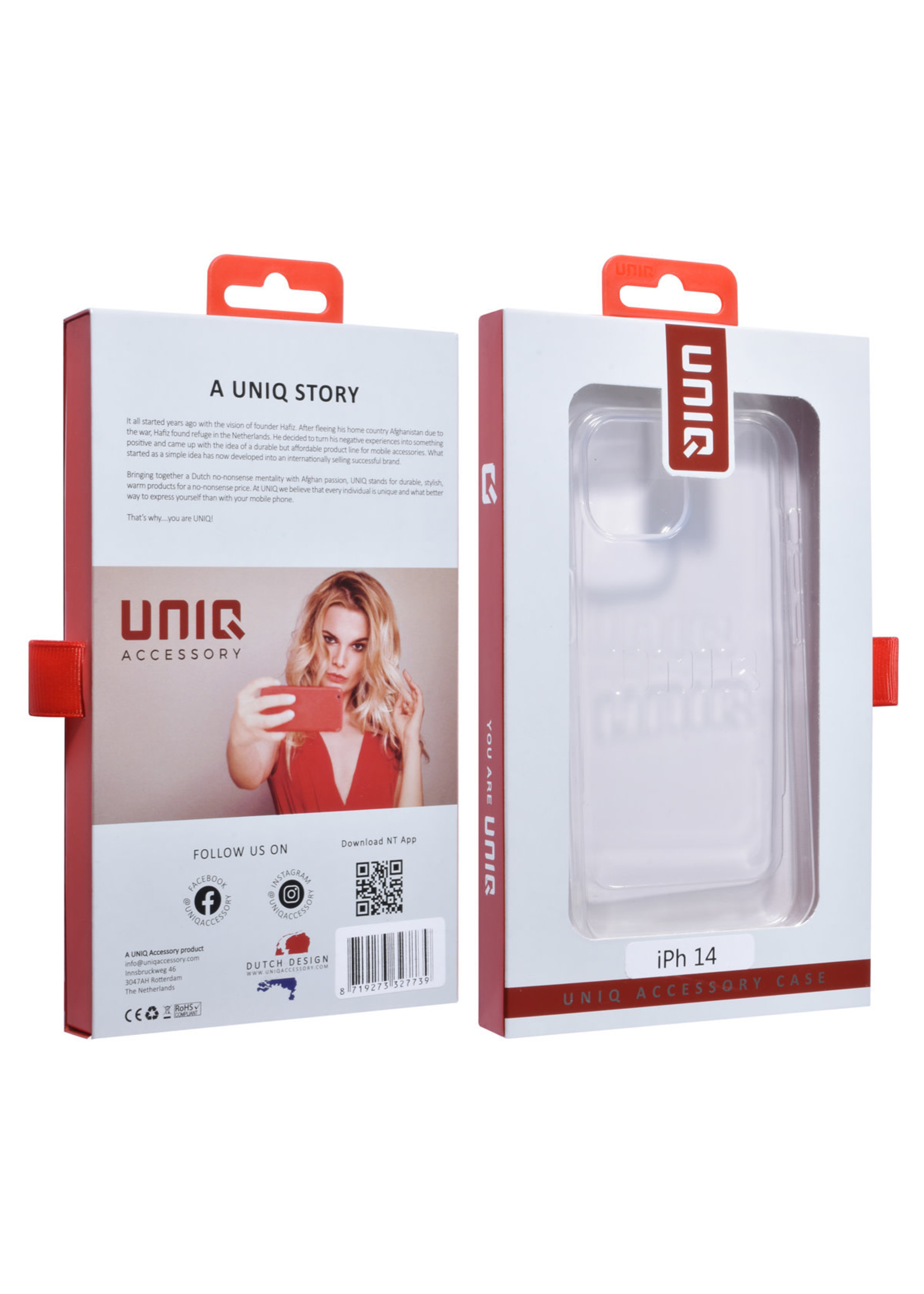 UNIQ Accessory iPhone 14 case Transparent 8719273327814 UNIQ Accessory