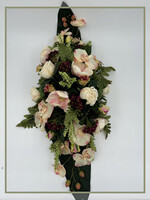 2627b- blanc cassé-violet