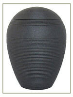 26-Vanwel-keramische urn-gris foncé