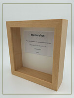 Boîte à souvenirs DVMkader - naturel