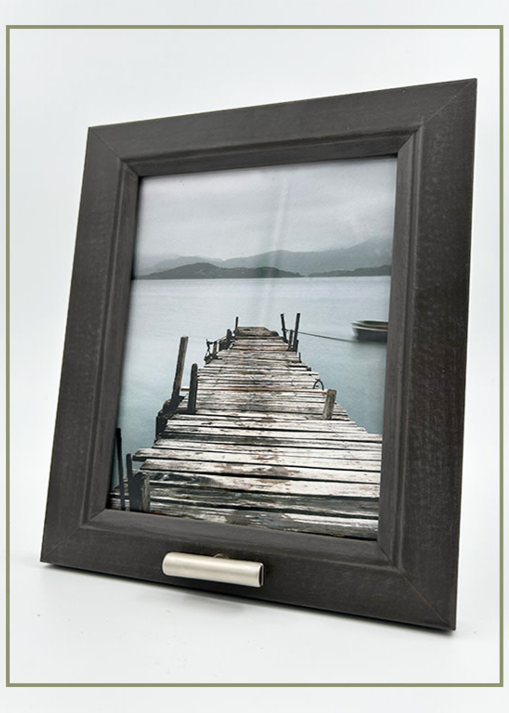 cadre - tube cendré court - 13x18