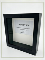Boîte à souvenirs avec cadre DVM - noir