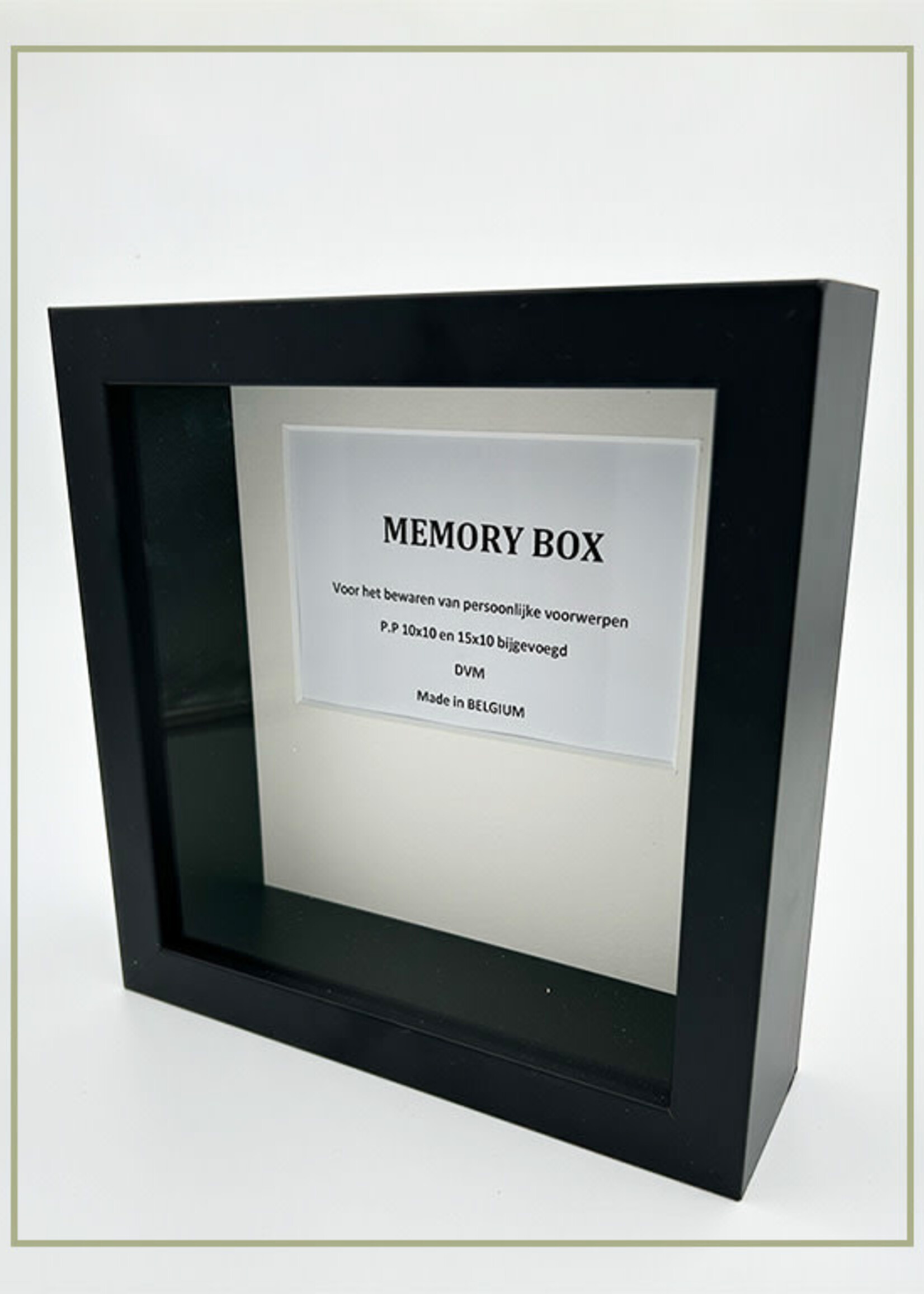 DVMkader memory box - zwart
