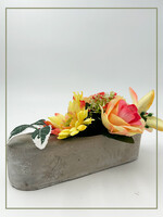 Steen-vaas-tint-rood