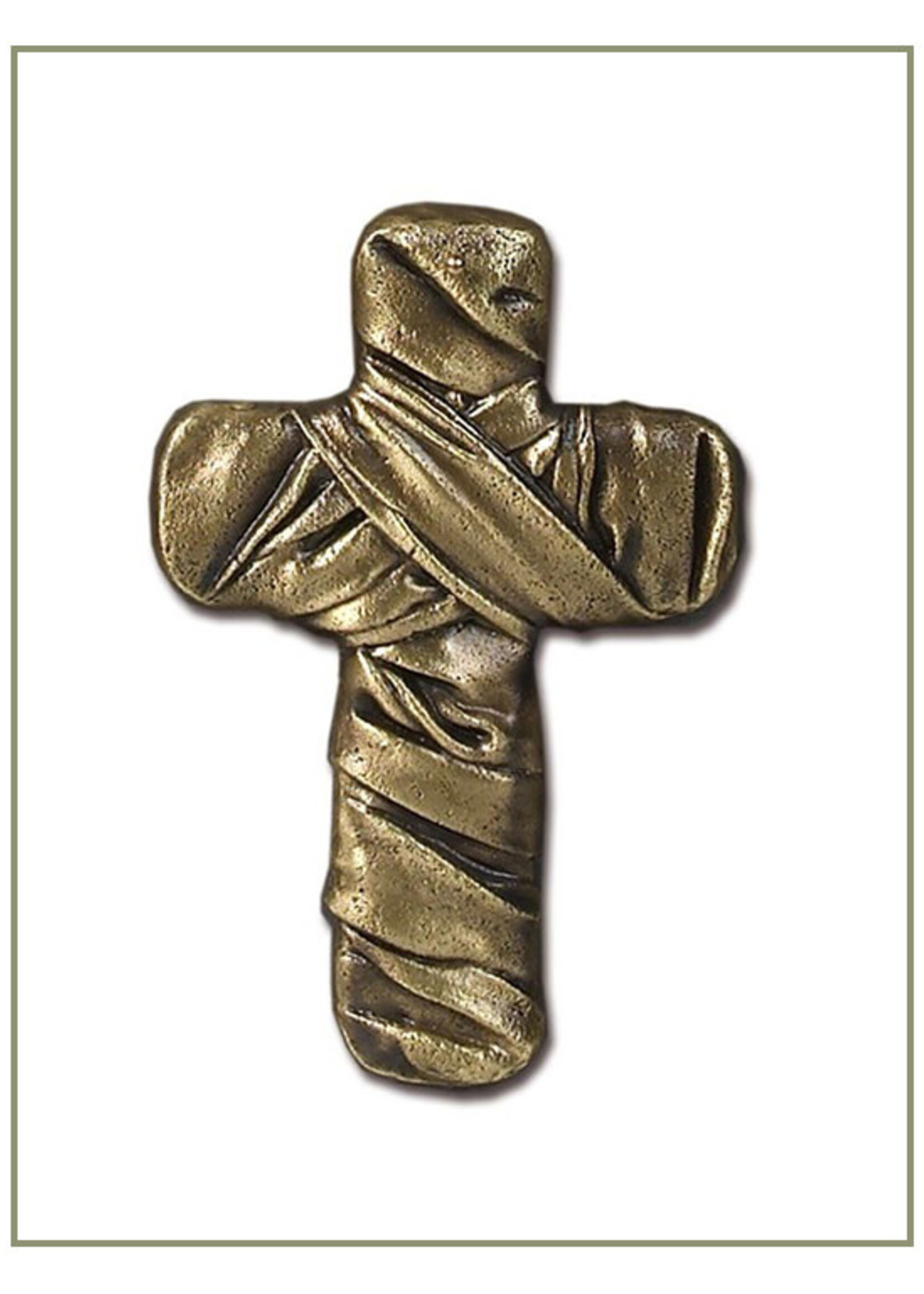 KRFR70BR Croix de frêne tissu bronze