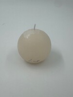 26-Luz-rustieke bolkaars 6cm-aspergewit