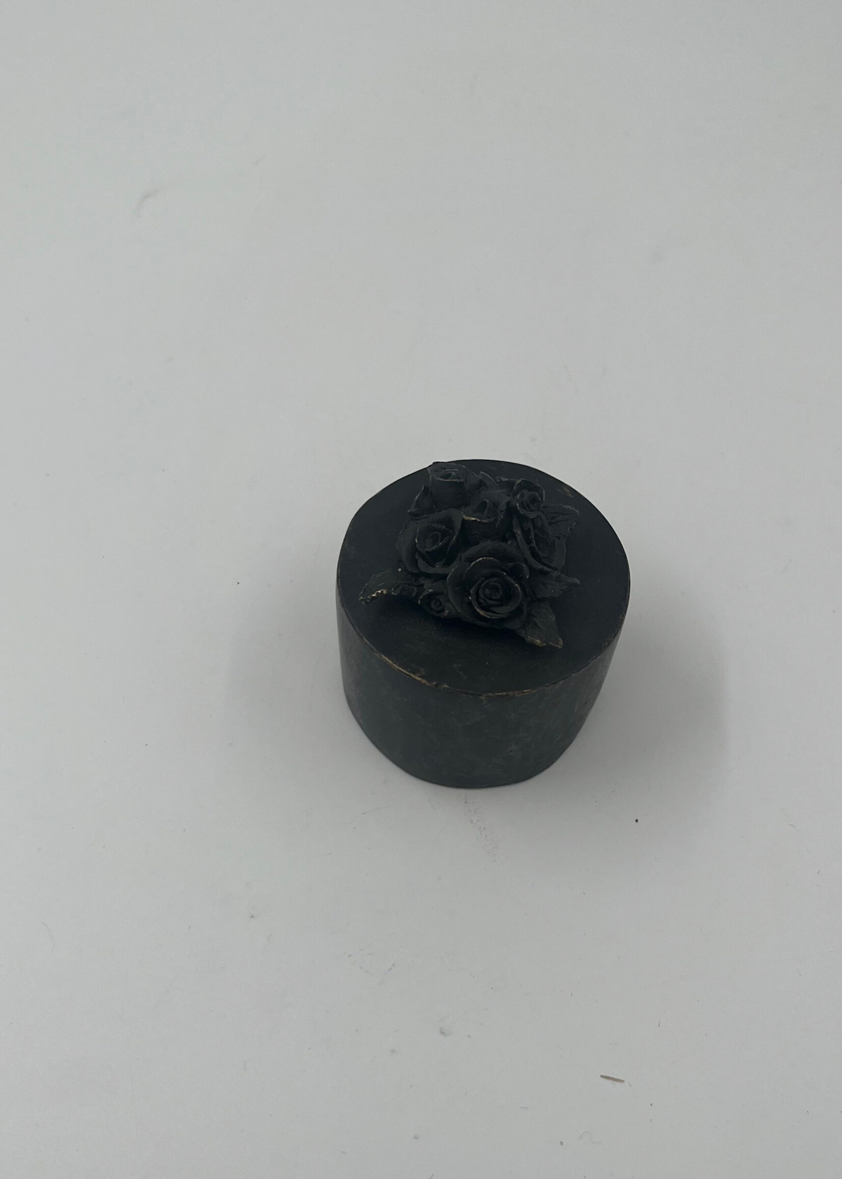 362-Mini-urne en bronze 'Rose'