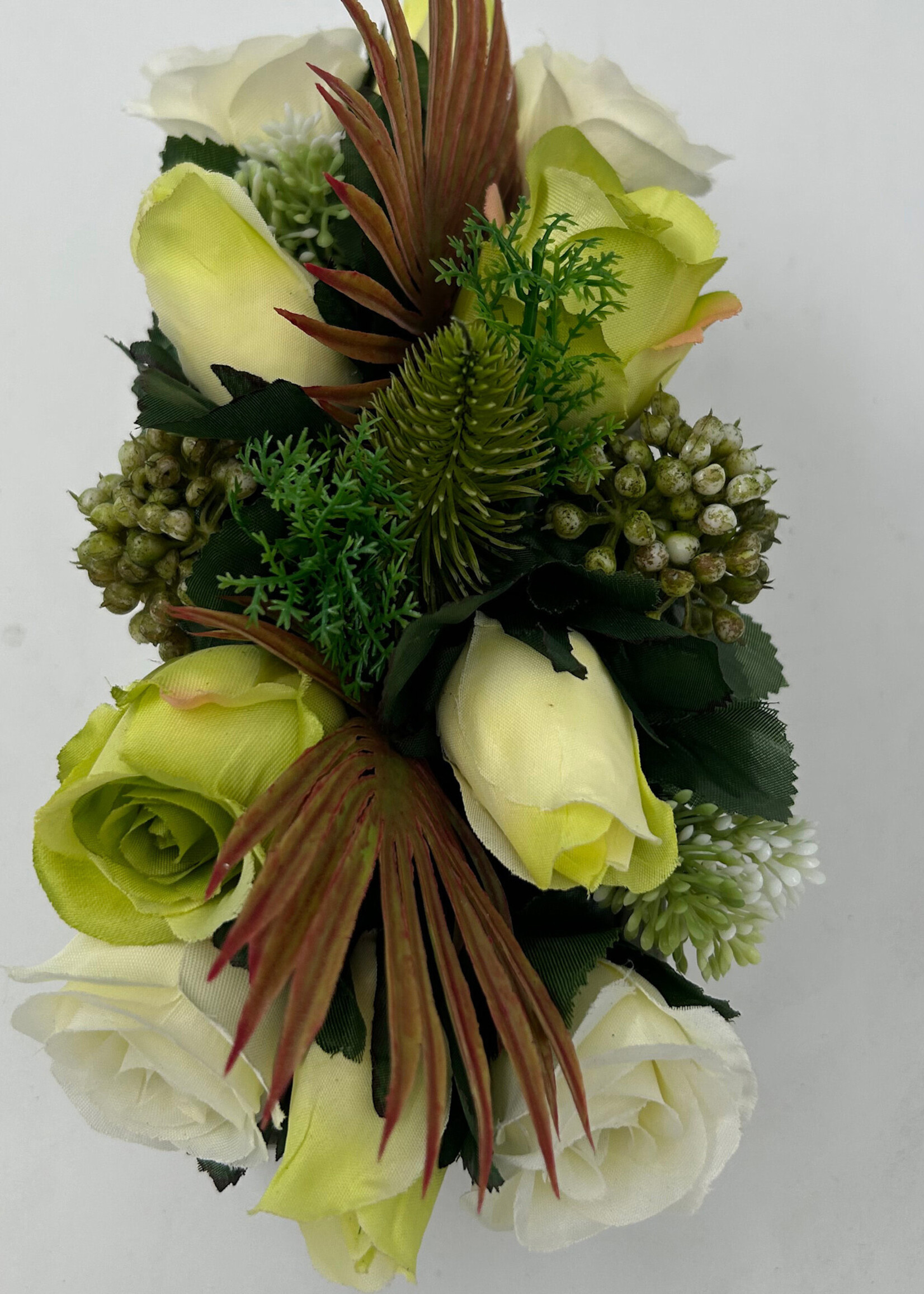 26-Pres-stone 157 - wit/groen