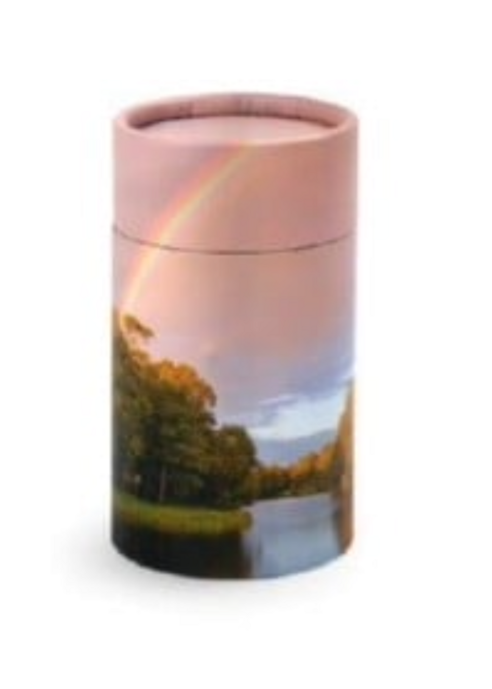 26-urnenhemel- strooiurne 380cc - regenboog