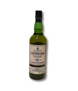 Laphroaig 25 years single malt whisky