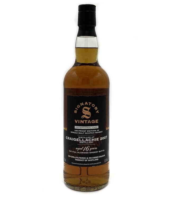 Signatory Exceptional Cask Craigellachie 2007 #4