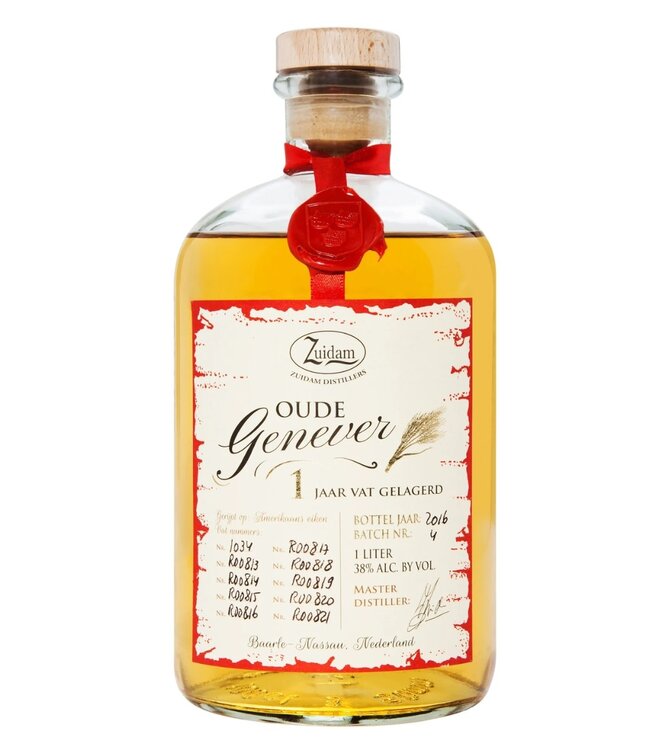 Zuidam Oude Jenever 1 jaar 100cl