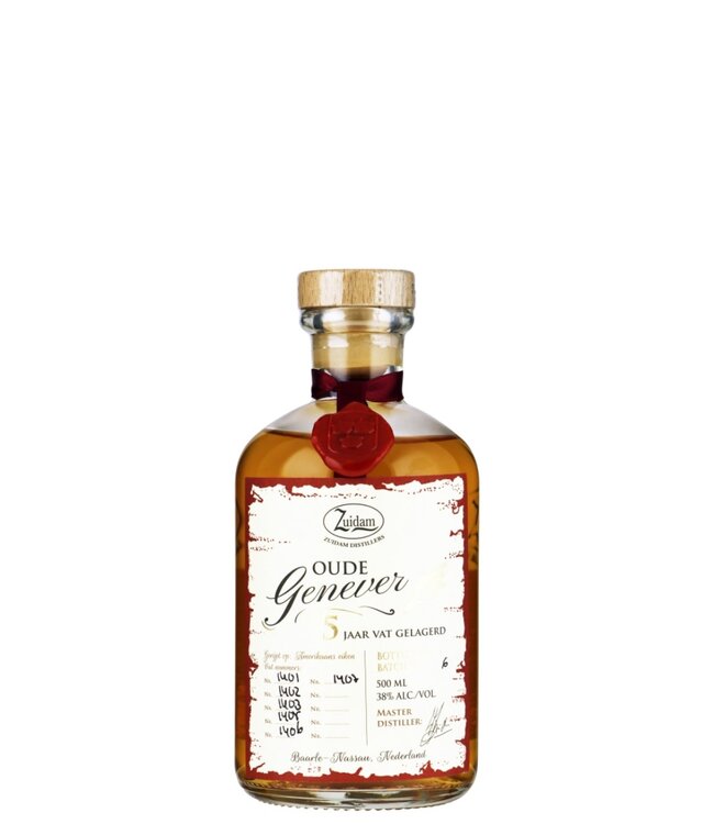Zuidam Oude Jenever 5 jaar 50cl