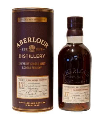 Aberlour Aberlour 17 years 1st fill hogshead 2002