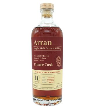 Arran Private Single Cask 11Y. 2012