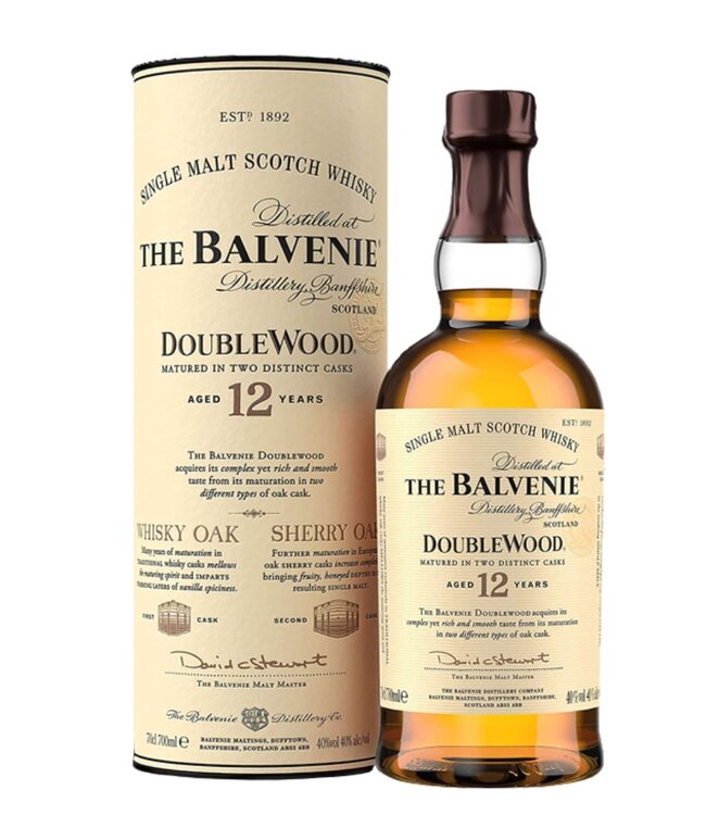 Balvenie Double Wood 12 year single malt whisky