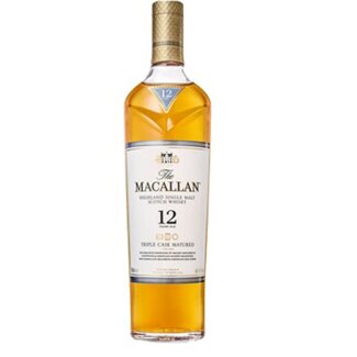 Macallan 12 years triple cask single malt whisky