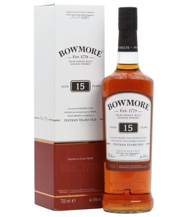 Bowmore 15 years Single Malt Whisky