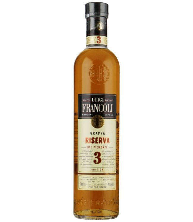 Francoli Grappa Riserva del Piemonte 3 years