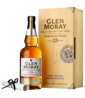Glen Moray Glen Moray 25 years Port Cask Single Malt Whisky