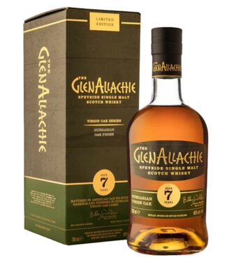 Glenallachie 7 jaar Hungarian Oak Finish single malt whisky