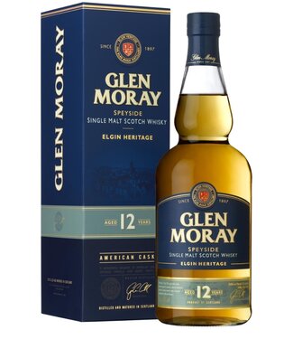 Glenmoray Glenmoray 12 years single malt whisky