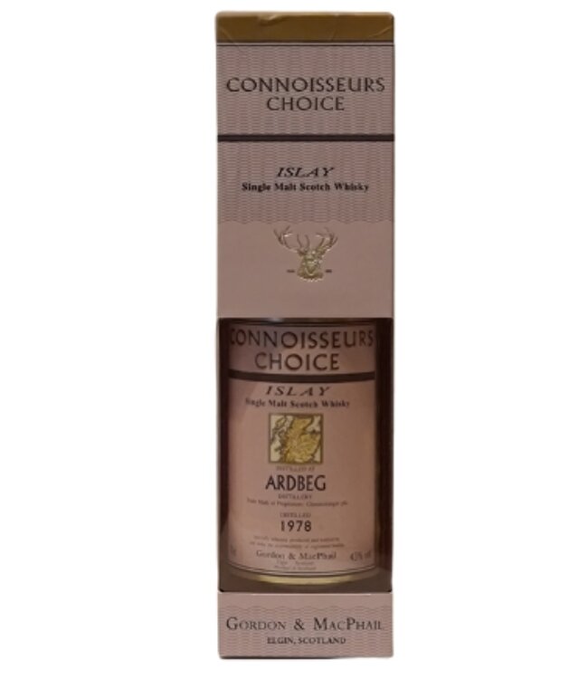 Gordon & Macphail Ardbeg 1978 Connoisseurs Choice