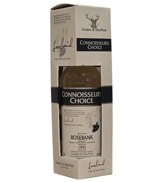 Gordon & Macphail Rosebank 1991 Connoisseurs Choice