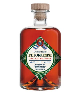Grouster Choco/Kers Likeur De Fokkenist 50cl