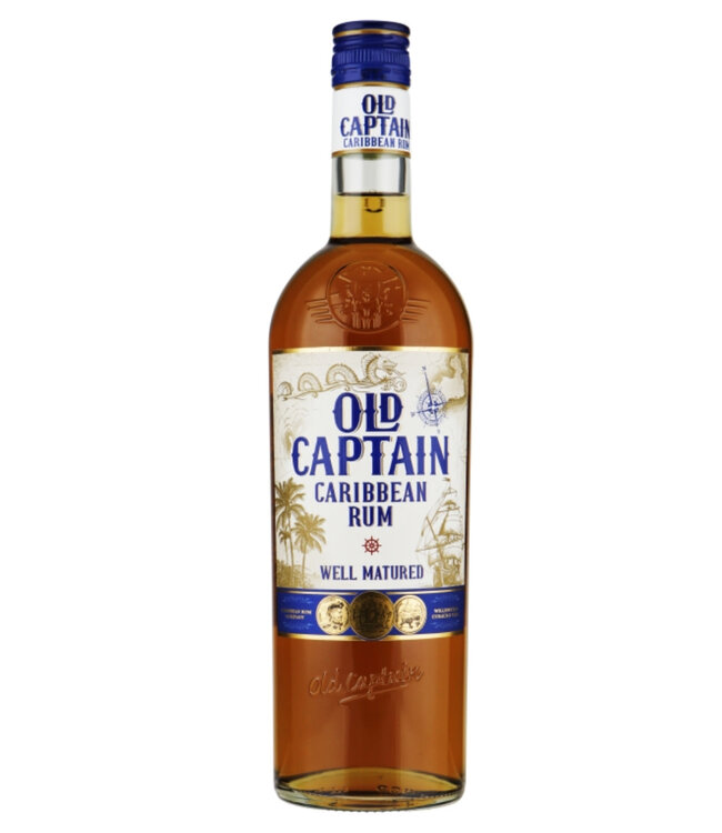 Old Captain Bruine Rum 70cl