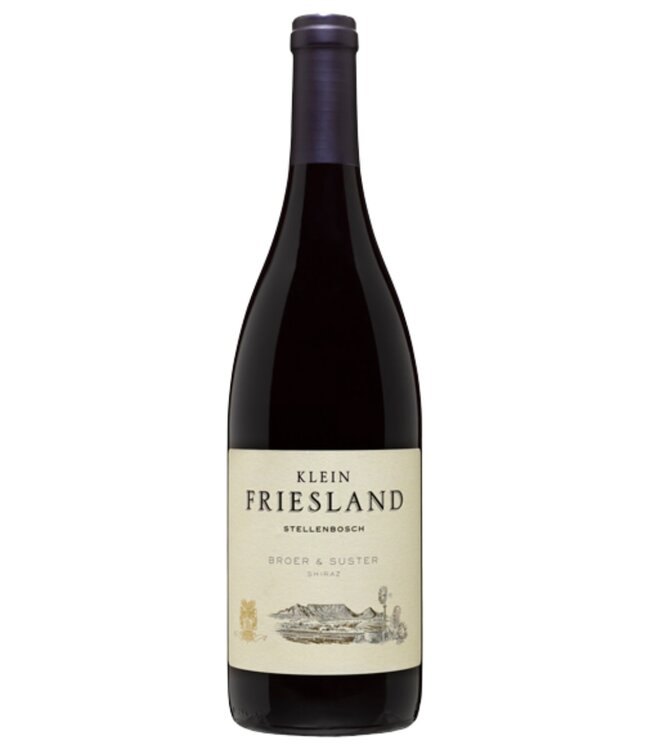 Friesland Broer & Suster Stellenbosch shiraz