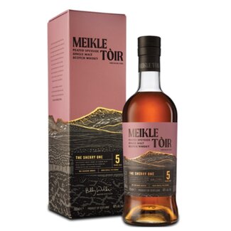 Meikle Toir Peated Speyside The Sherry one